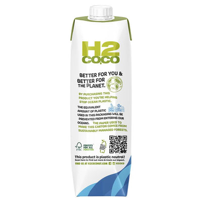 H2COCO Pure Coconut Water 1ltr