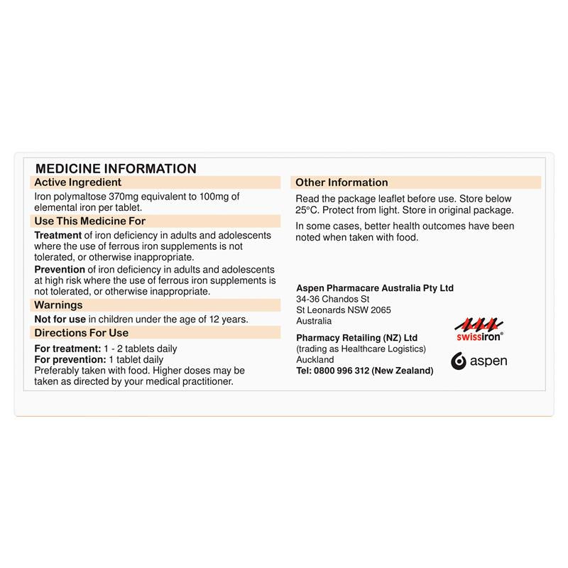 Maltofer Oral Iron 100mg 100 Tablets