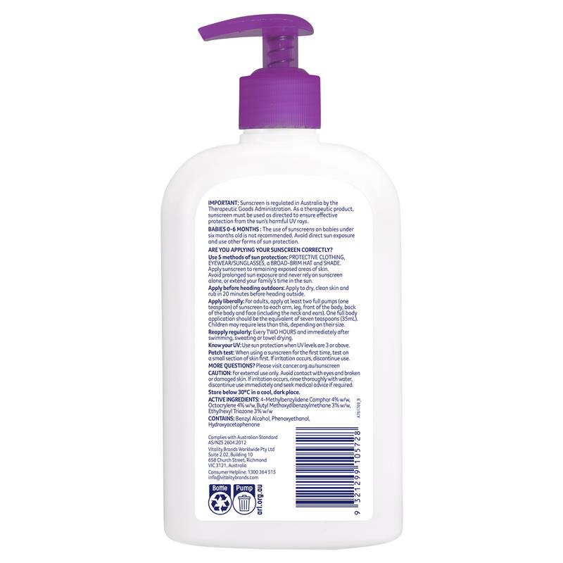 Cancer Council SPF 50+ Kids 500ml Pump