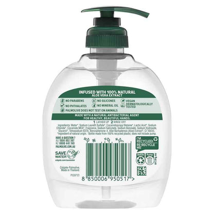 Palmolive Antibacterial Softwash Hand Wash Cucumber & Aloe Vera 250ml