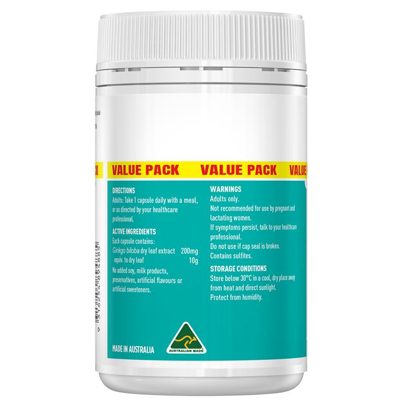 Healthy Care High Strength Ginkgo 10000 150 Capsules