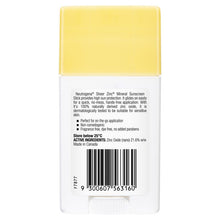 Neutrogena Sheer Zinc Mineral Stick SPF 50 42g - GimmeNow