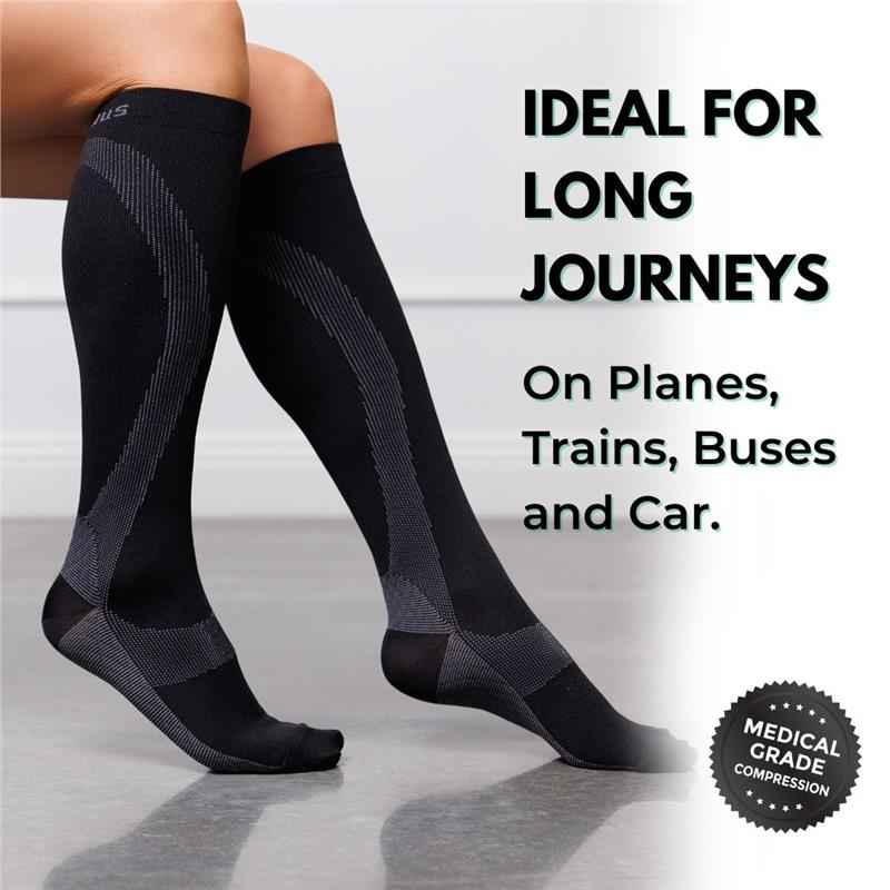 Synxplus Flight & Recovery Socks Black Small