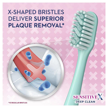 Oral B Toothbrush SensitiveX Gentle Clean 3 Pack - GimmeNow