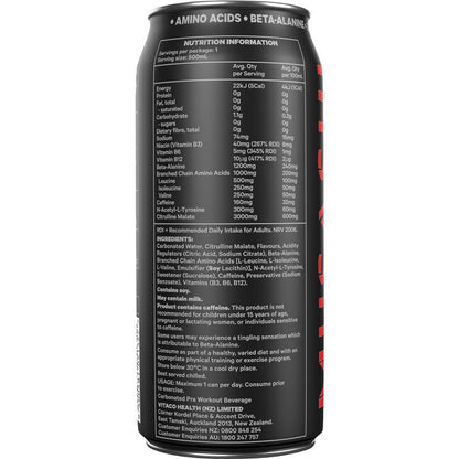 Musashi Energy Blue Raspberry 500ml