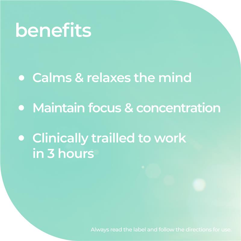 Nature's Way High Strength Adult Vita Gummies Calm and Focus 50 Gummies