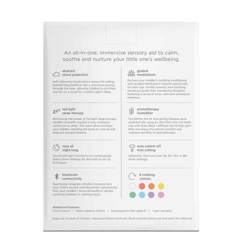 Euky Bear Mindful Moments Meditative Aid Toddler Device