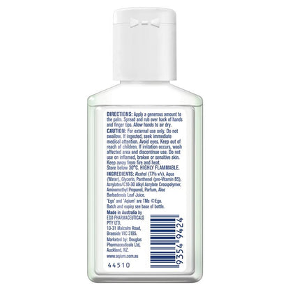 Aqium Antibacterial Hand Sanitiser (Aloe) 60ml
