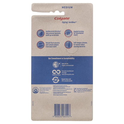 Colgate Zig Zag Deep Interdental Clean Toothbrush Medium Value 6 Pack - GimmeNow