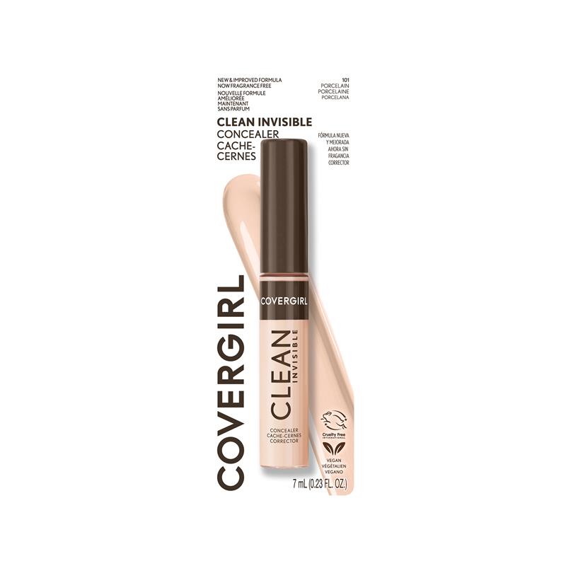 Covergirl Clean Invisible Concealer 101 Porcelain 7ml
