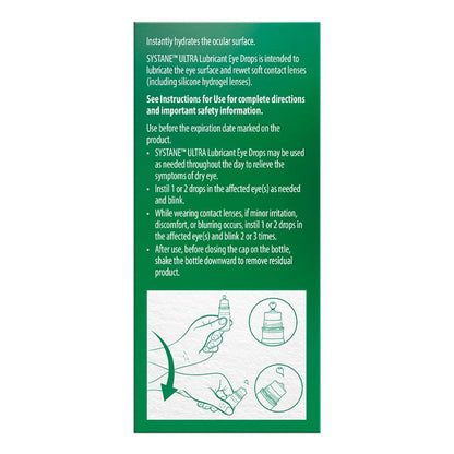 Systane Ultra Multi Dose Preservative Free Lubricant Eye Drops 10ml