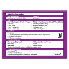 Telfast Hayfever Allergy Tablets 180mg 100 Pack Exclusive Size