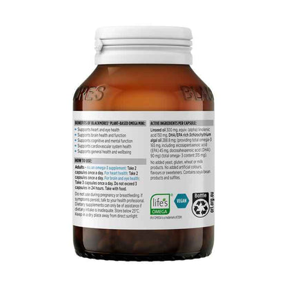 Blackmores Plant-Based Omega Mini 120 Capsules