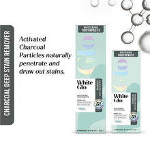 White Glo Charcoal Toothpaste 115g