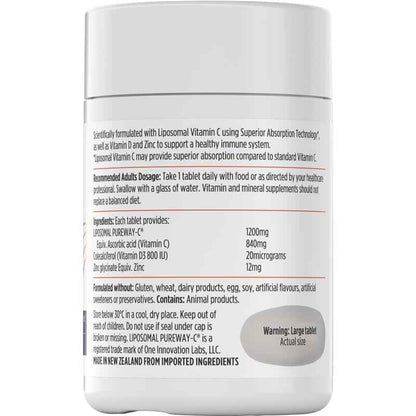 Nutra-Life Liposomal Vitamin C Advanced 30 Tablets