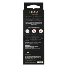 Glam By Manicare Glam Ready Pre-Glued Nails Candy Apple Red 30 Pieces