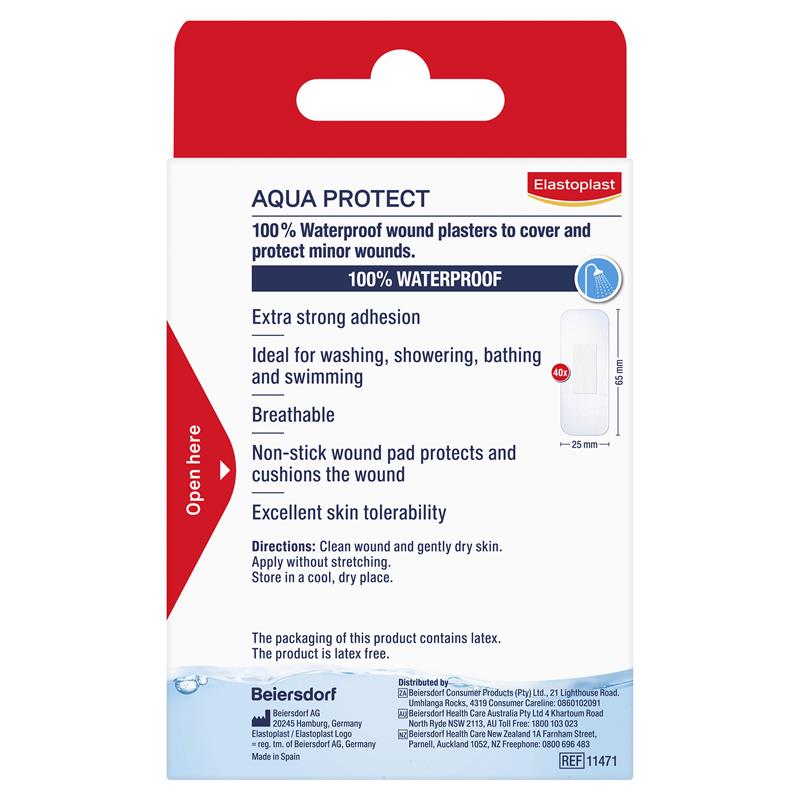 Elastoplast 11471 Aqua Protect Water Proof Strip 40 - GimmeNow