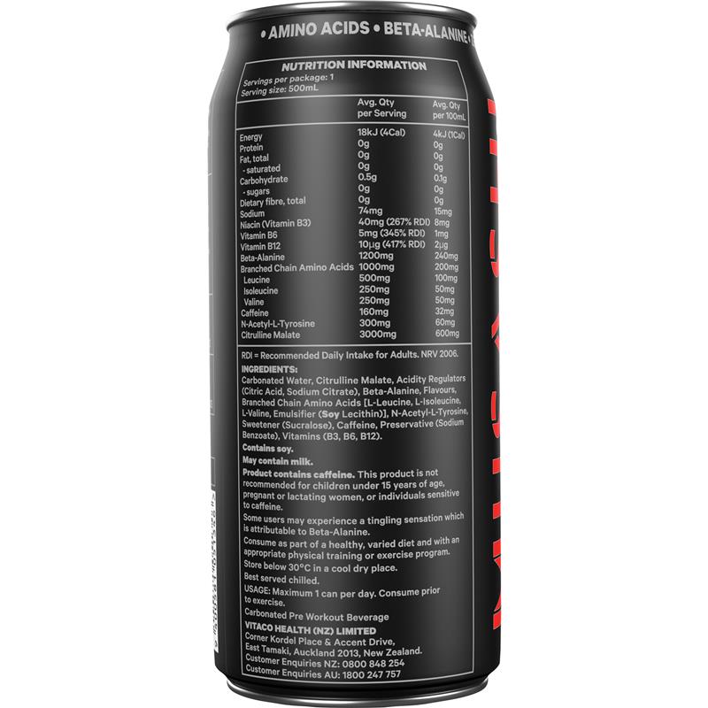 Musashi Energy Fruit Crush 500ml