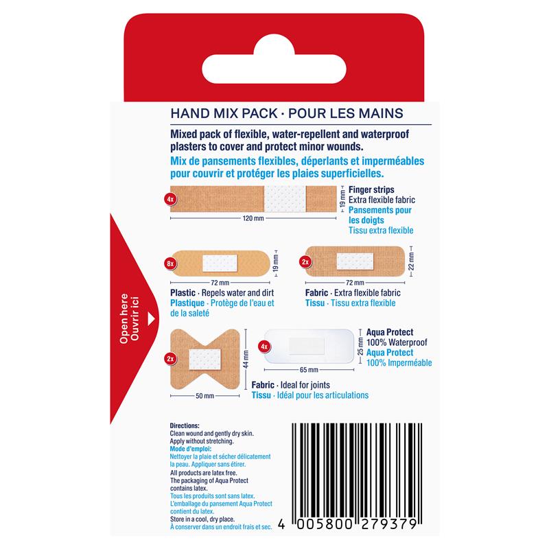 Elastoplast Hand Mix Plasters 20 Pack