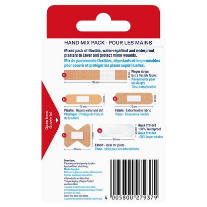 Elastoplast Hand Mix Plasters 20 Pack