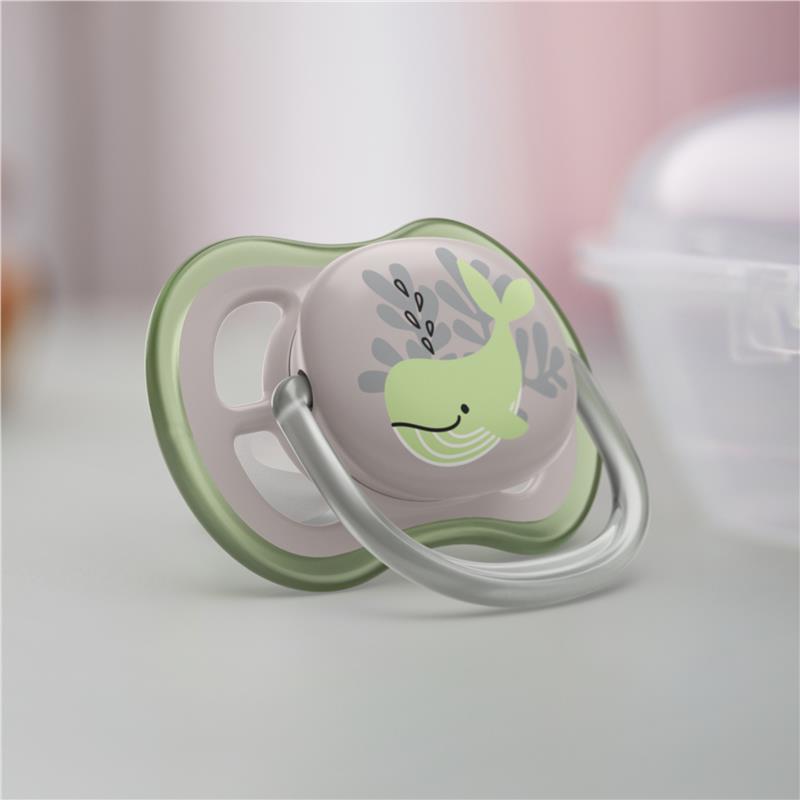 Avent Ultra Air Soother 6-18 Months Deco Mixed 2 Pack