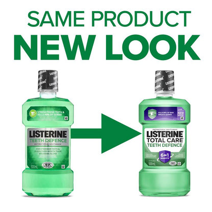 Listerine Teeth Defence Antibacterial Mouthwash Value Pack 1.5L