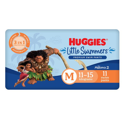 Huggies Little Swimmers Swim Nappies Medium (12-15kg) 11 Pack