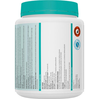 Swisse Ultiboost Odourless Wild Fish Oil 1000mg 500 Capsules Exclusive Size