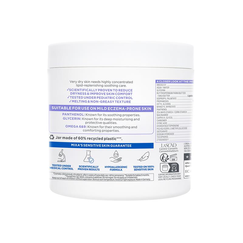 Mixa Panthenol Comfort Anti-Scratching Cream 400ml