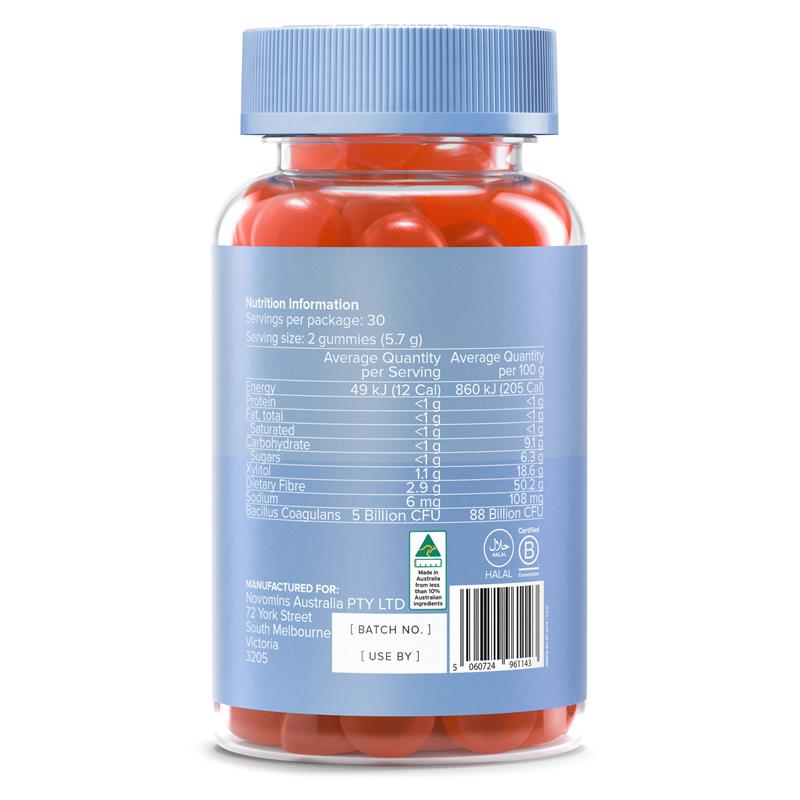 Novomins Probiotic 60 Gummies