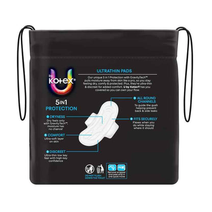 U By Kotex Ultrathin Regular Wing Bulk Pack 20