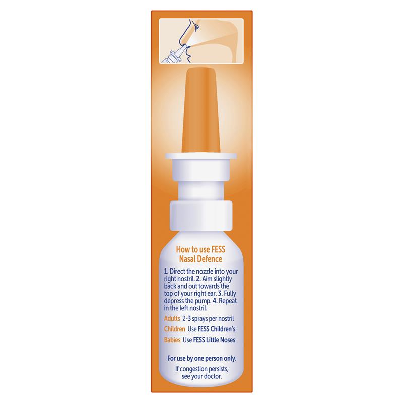 Fess Nasal Defence Spray with Tea Tree Oil & Vitamin E 30ml
