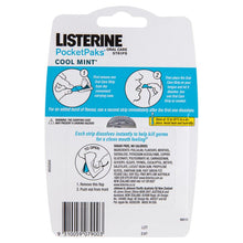 Listerine Pocketpaks Oral Care Strips Cool Mint Value Pack 72 - GimmeNow