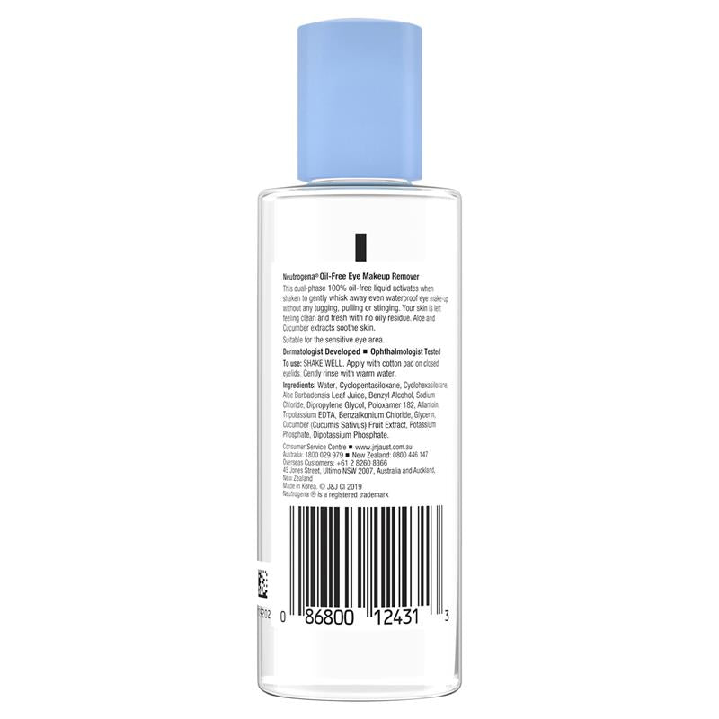 Neutrogena Oil Free Eye Makeup Remover 112ml