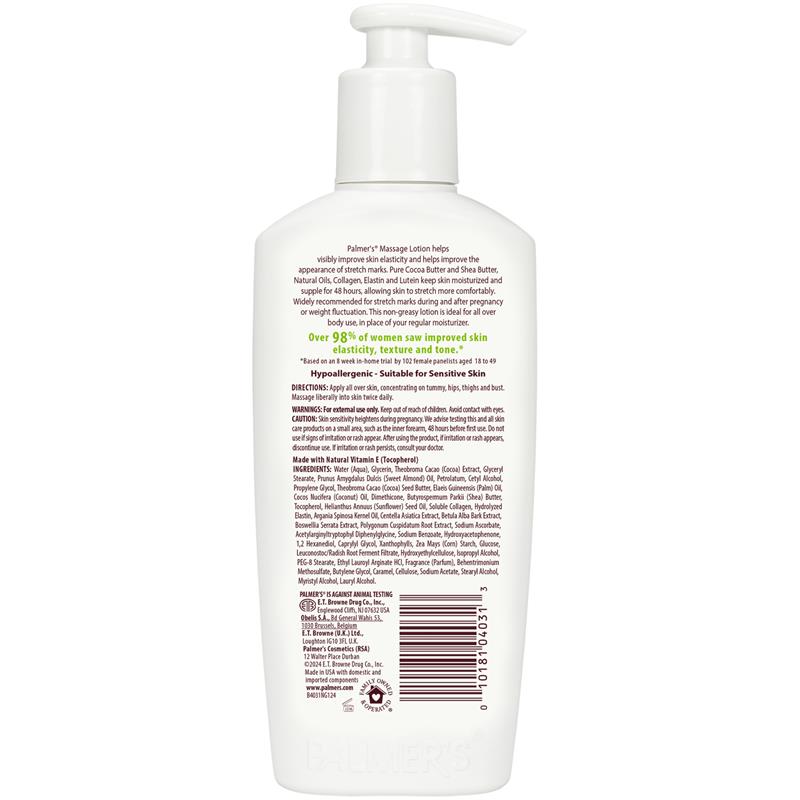 Palmer's Cocoa Butter Formula Pregnancy Massage Lotion For Stretch Marks 250mL