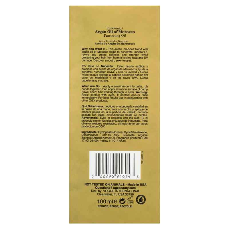 OGX Renewing Moroccan Argan Oil Penetrating Oil 100mL