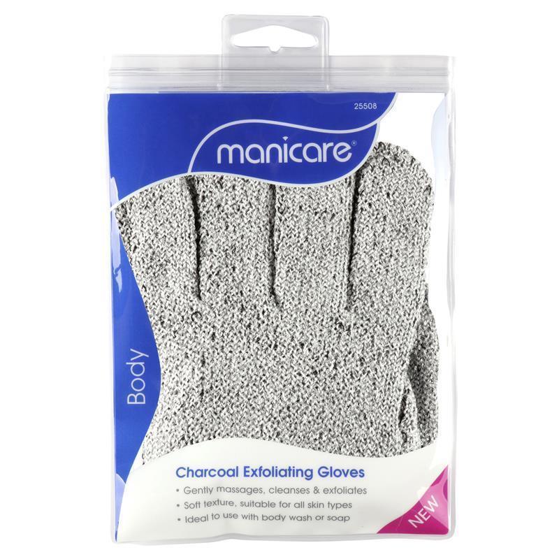 Manicare Charcoal Exfoliating Gloves
