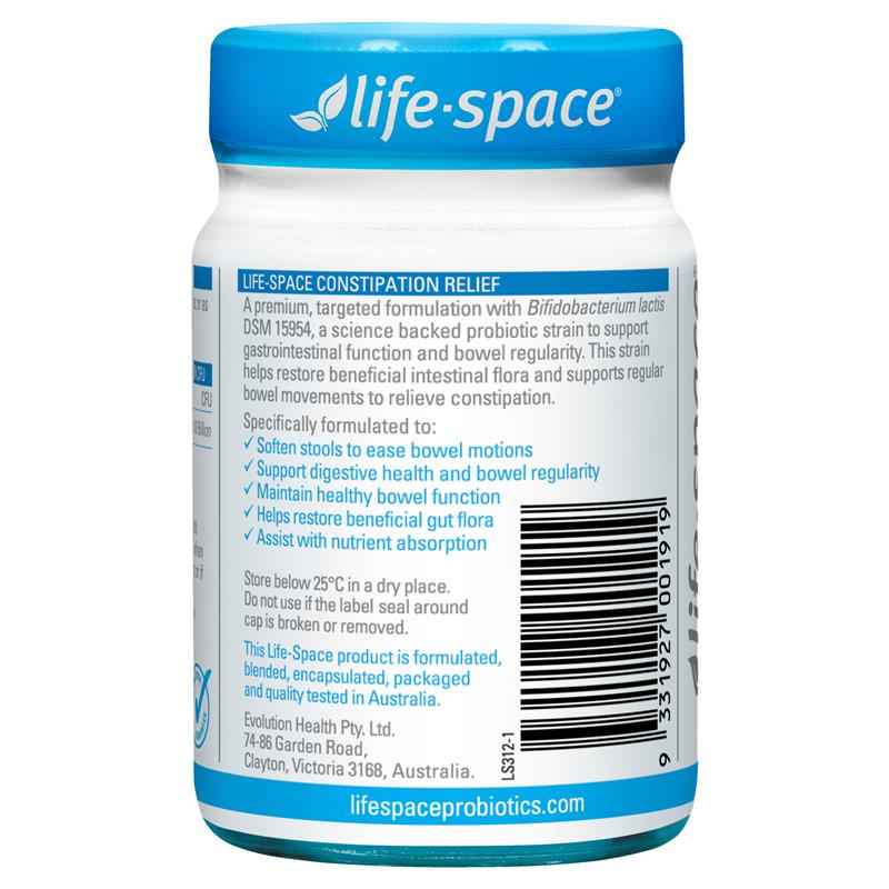 Life-Space Constipation Relief 60 Capsules