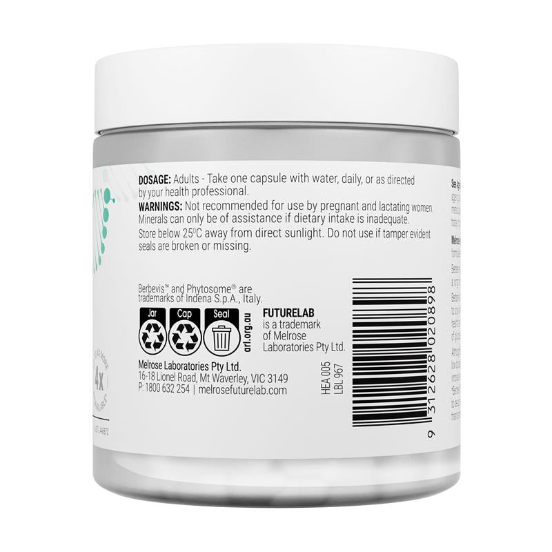 Melrose FutureLab Berberine Complex 30 Capsules