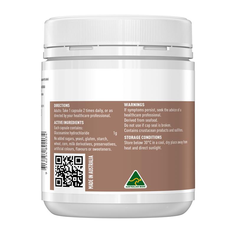 Healthy Care Glucosamine HCL 1000mg 200 Capsules