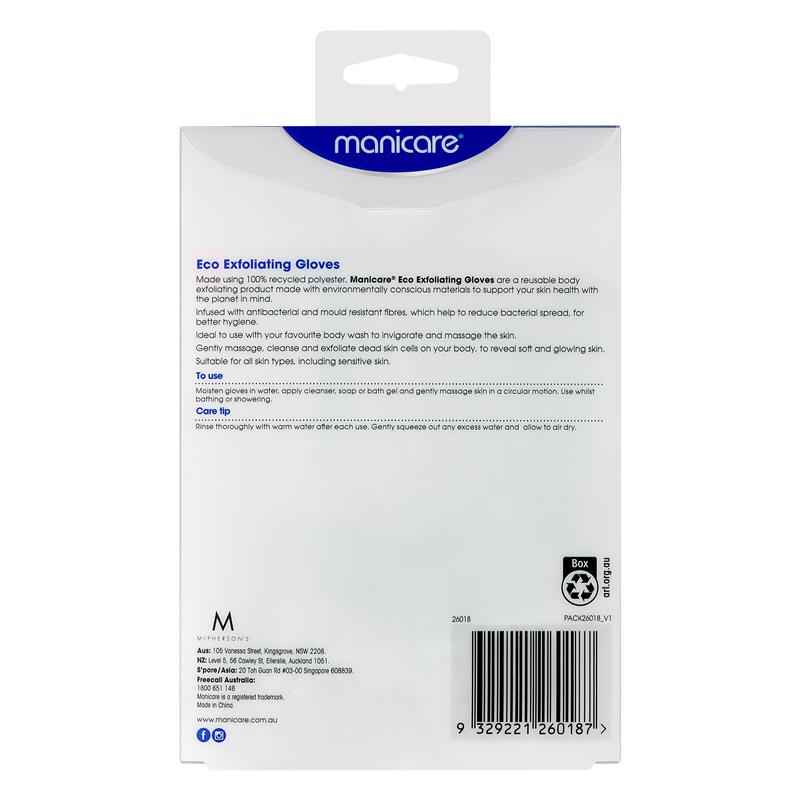 Manicare Eco Exfoliating Gloves
