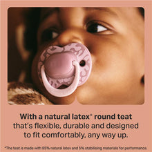 Tommee Tippee Natural Latex Ultimate Fit Soother 18-36 Months 2 Pack Assorted Colours