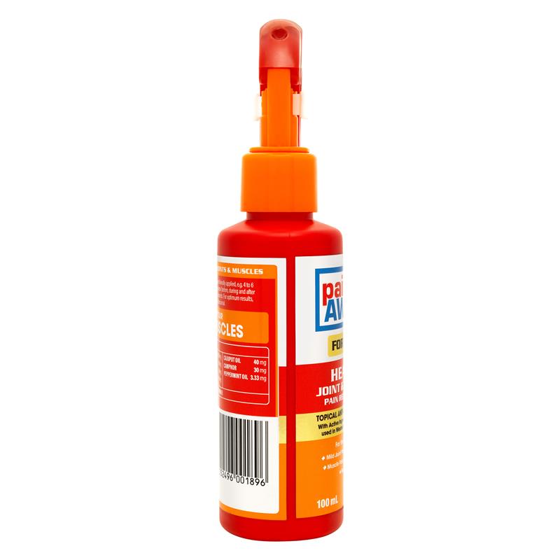 Pain Away Forte+ Heat Joint & Muscle Pain Relief Spray 100ml