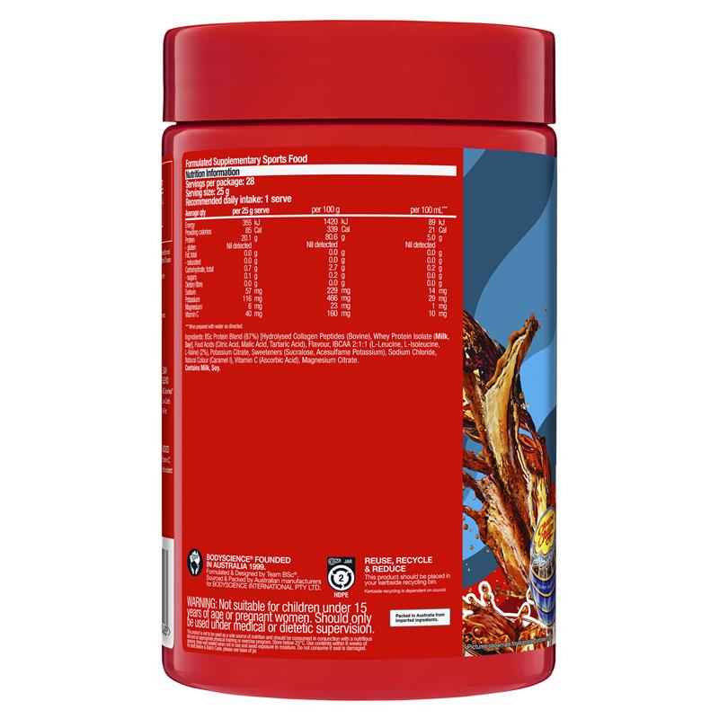 BSc x Chupa Chups Protein Water Cola 700g