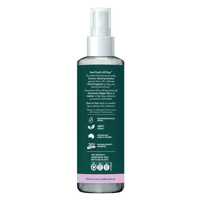 Akin Geranium & Wood Deodorant Spray 150ml
