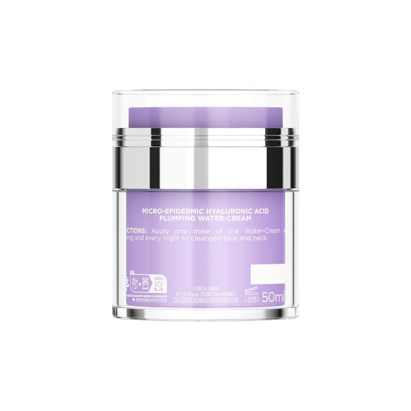 L'Oreal Paris Revitalift Filler Plumping Water Cream Hyaluronic Acid 50ml - GimmeNow
