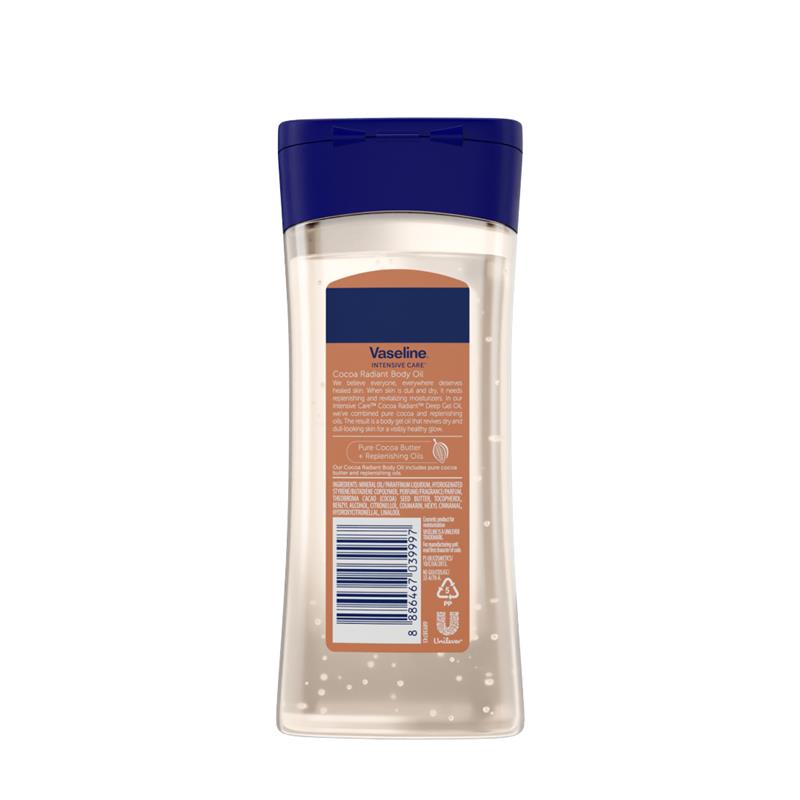 Vaseline Body Oil Cocoa Radiant 200ml