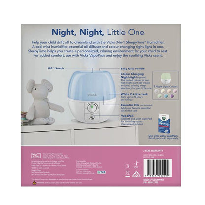 Vicks 3-in-1 SleepyTime Humidifier