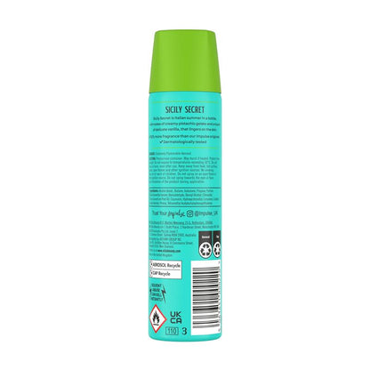 Impulse Body Spray Sicily Secret 75ml