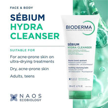 Bioderma Sebium Ultra-Nourishing Cream Hydra Cleanser 200ml